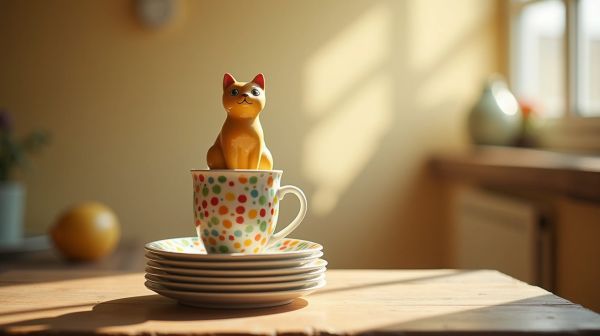 Avez-vous trouvé le mug Bonjour Chaton parfait pour vos matinées ?